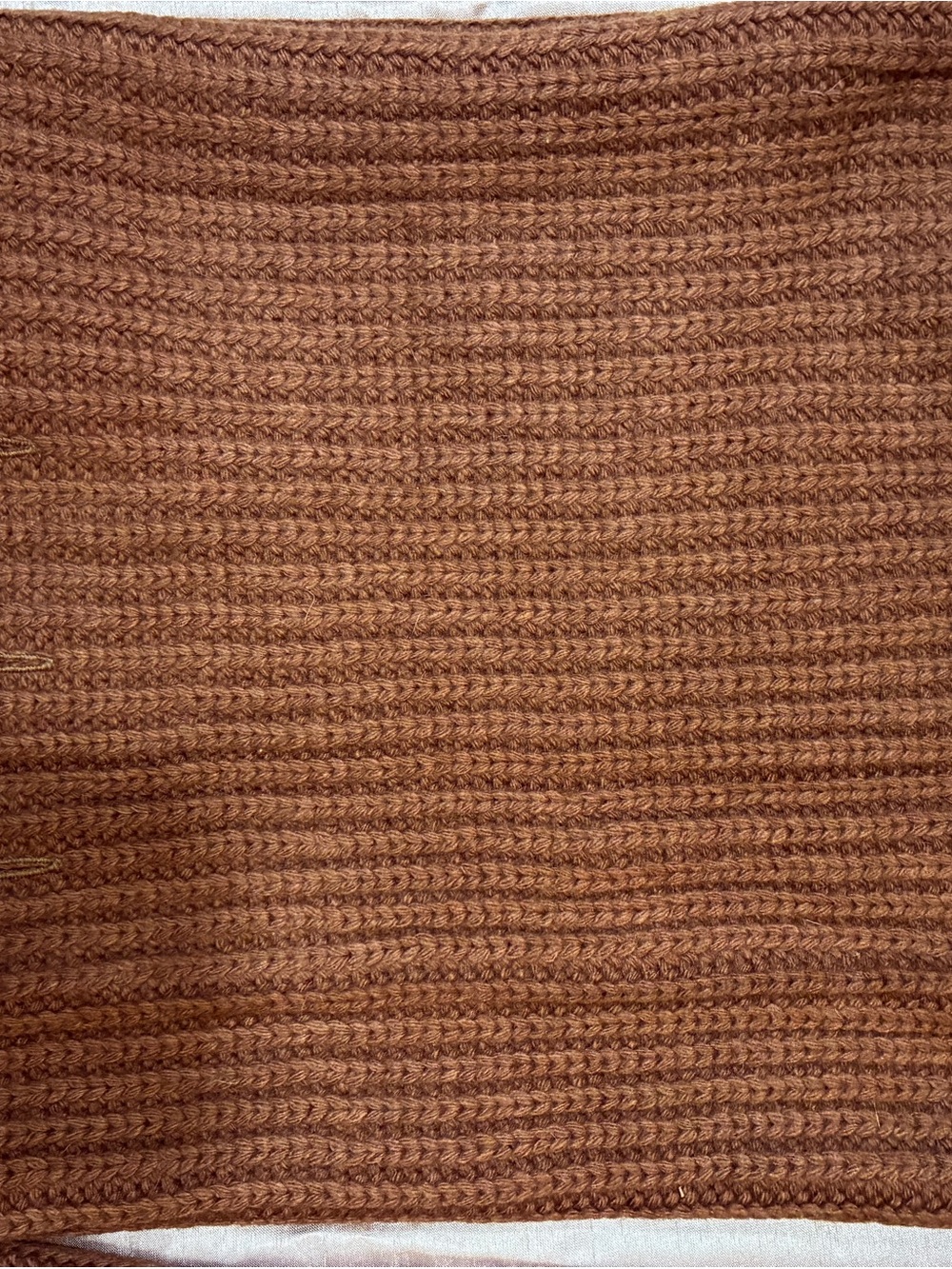 Soft Surroundings Brown Wool Neck Warmer
